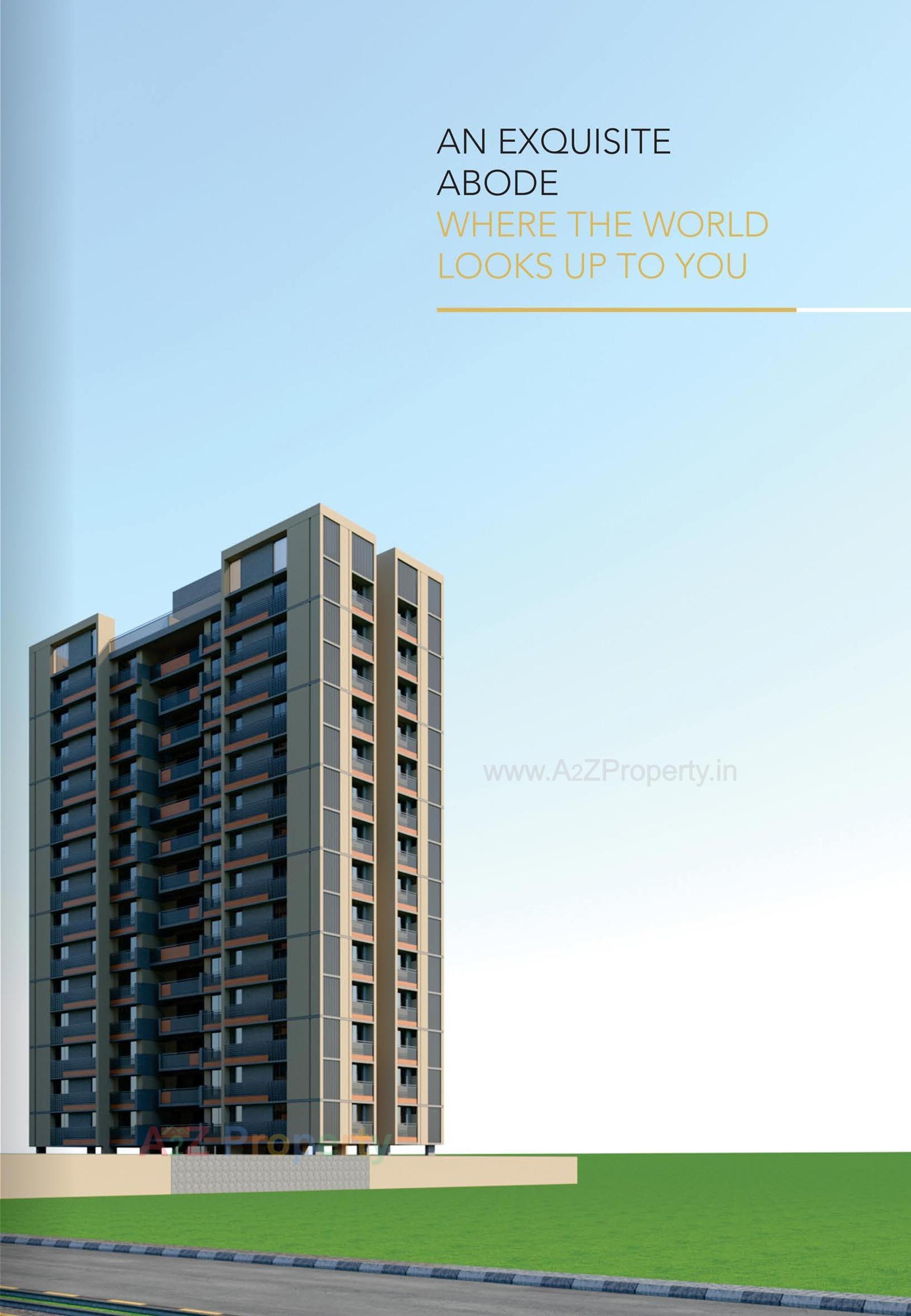 3D Elevation of real estate project Shivalay Shikhar located at Shilaj, Ahmedabad, Gujarat
