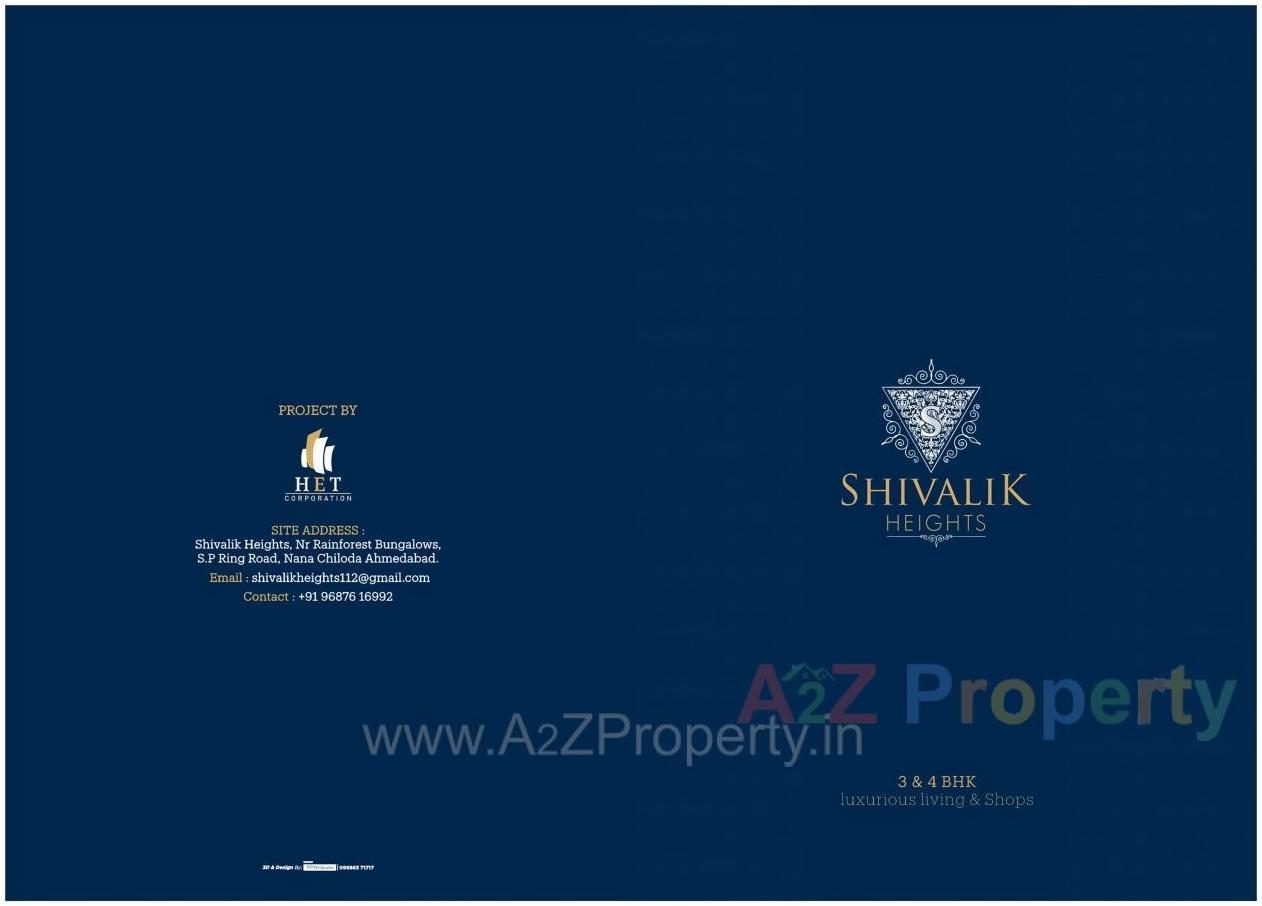  of real estate project Shivalik Heights located at Chiloda, Ahmedabad, Gujarat
