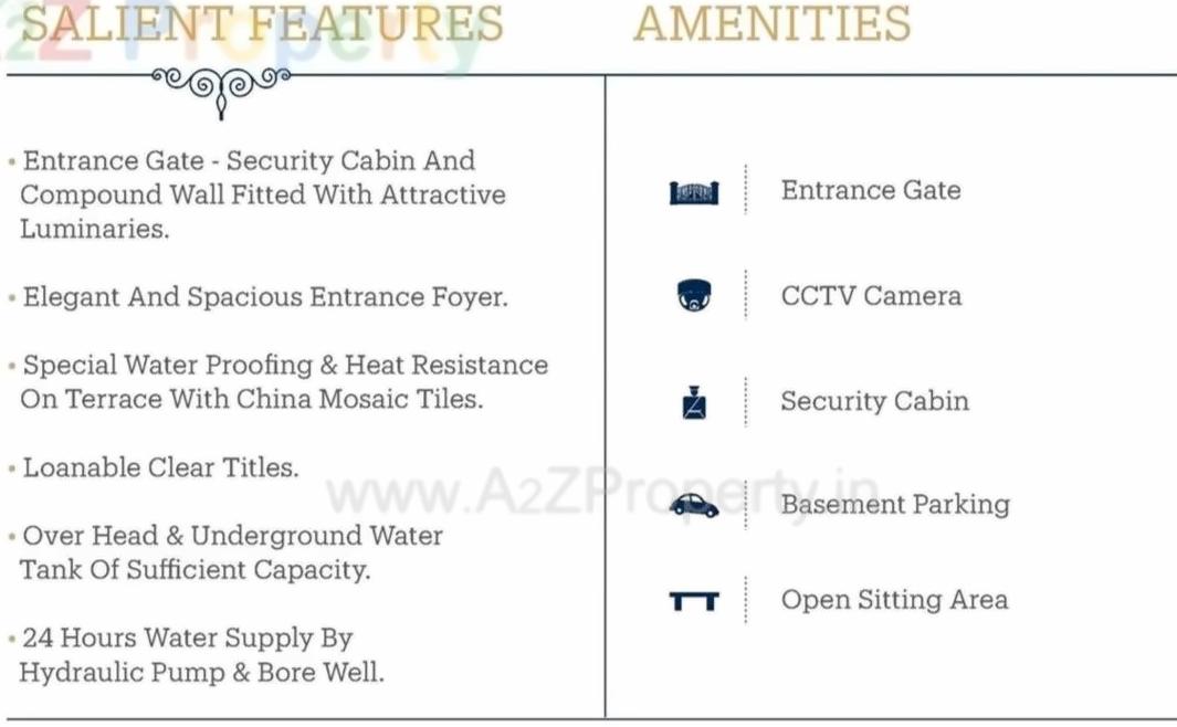 Amenities of Shivalik Heights