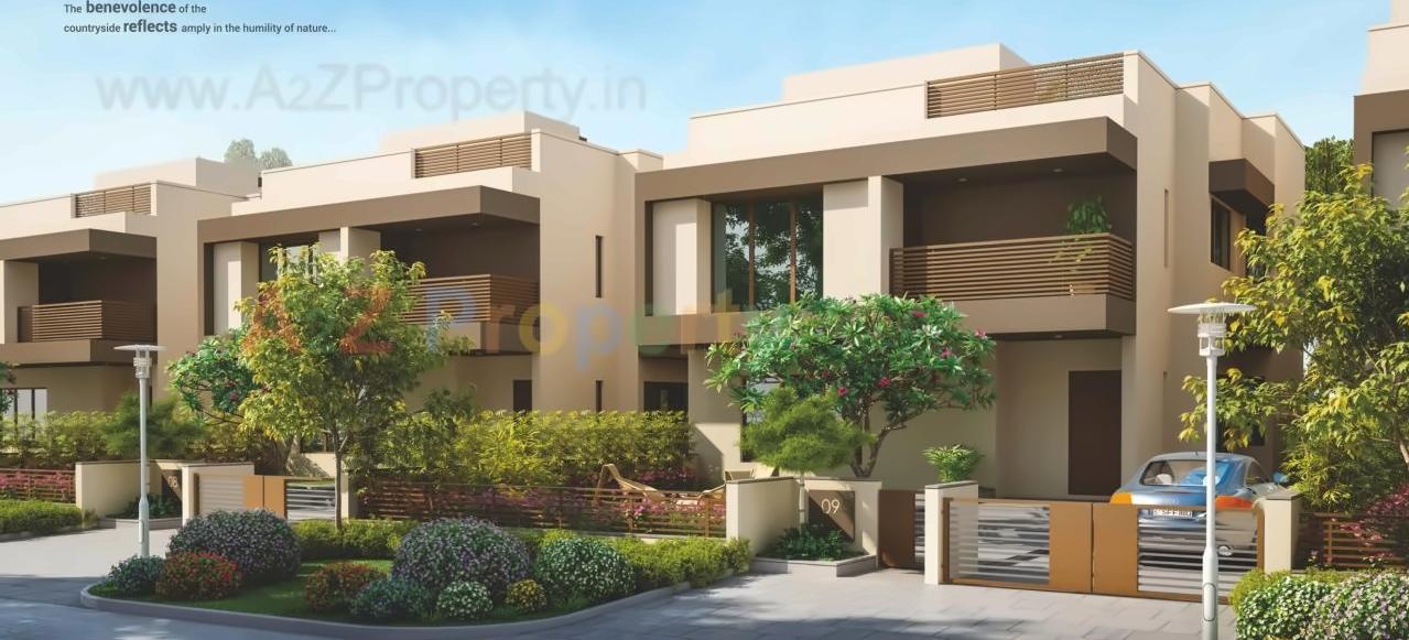 3D Elevation of real estate project Shivalik Lake View located at Manipur, Ahmedabad, Gujarat