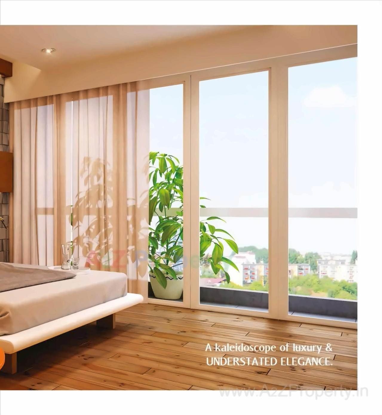 3D Elevation of real estate project Shivalik Paradise located at City, Ahmedabad, Gujarat