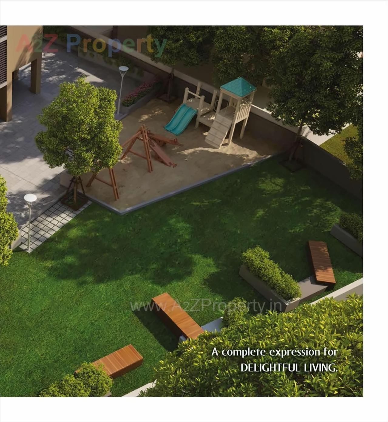 3D Elevation of real estate project Shivalik Paradise located at City, Ahmedabad, Gujarat