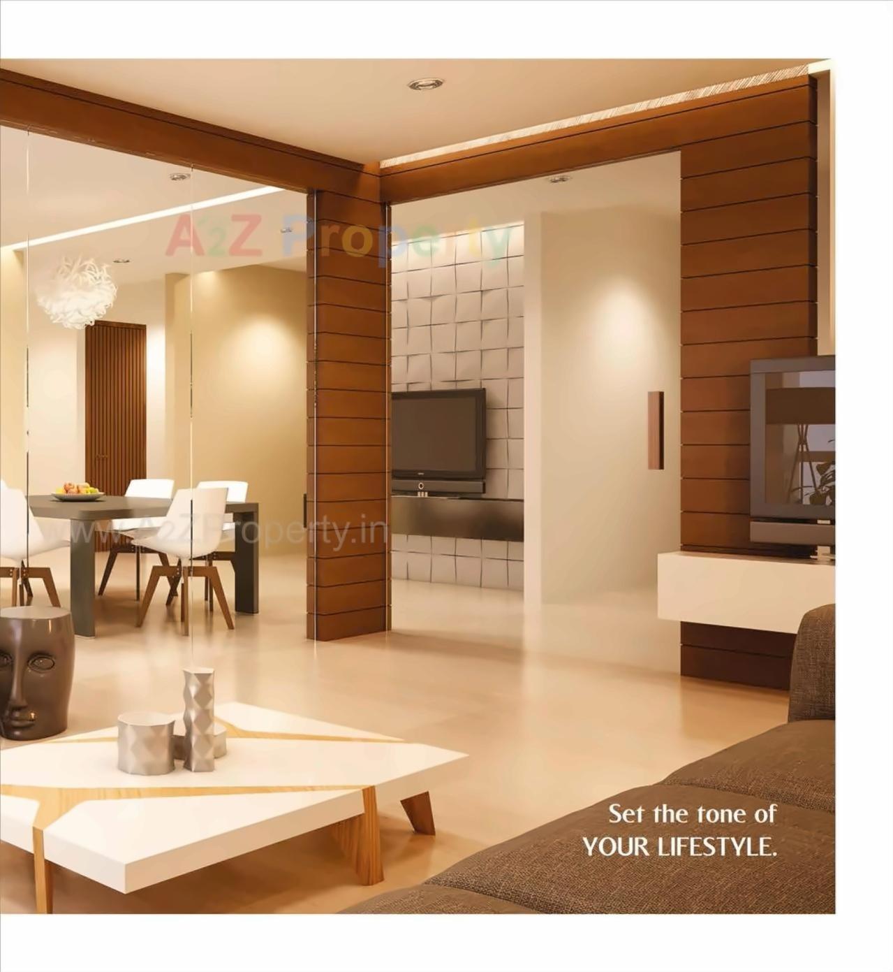 3D Elevation of real estate project Shivalik Paradise located at City, Ahmedabad, Gujarat