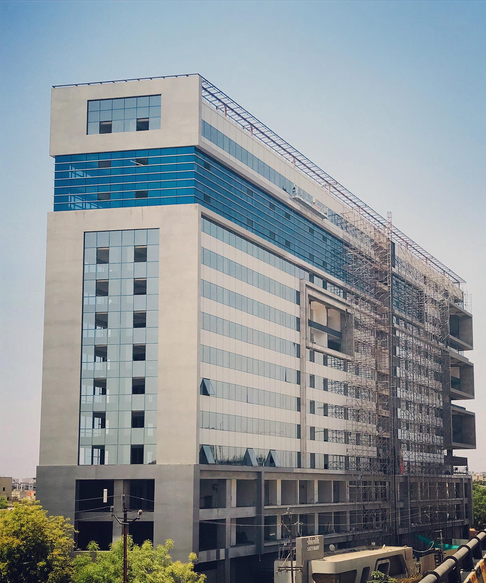 16383_const of real estate project Shivalik Satyamev located at Ambli, Ahmedabad, Gujarat