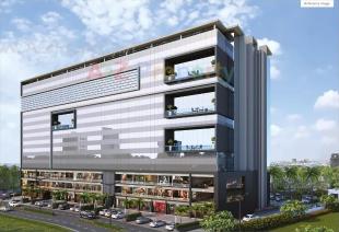 Elevation of real estate project Shivalik Satyamev located at Ambli, Ahmedabad, Gujarat