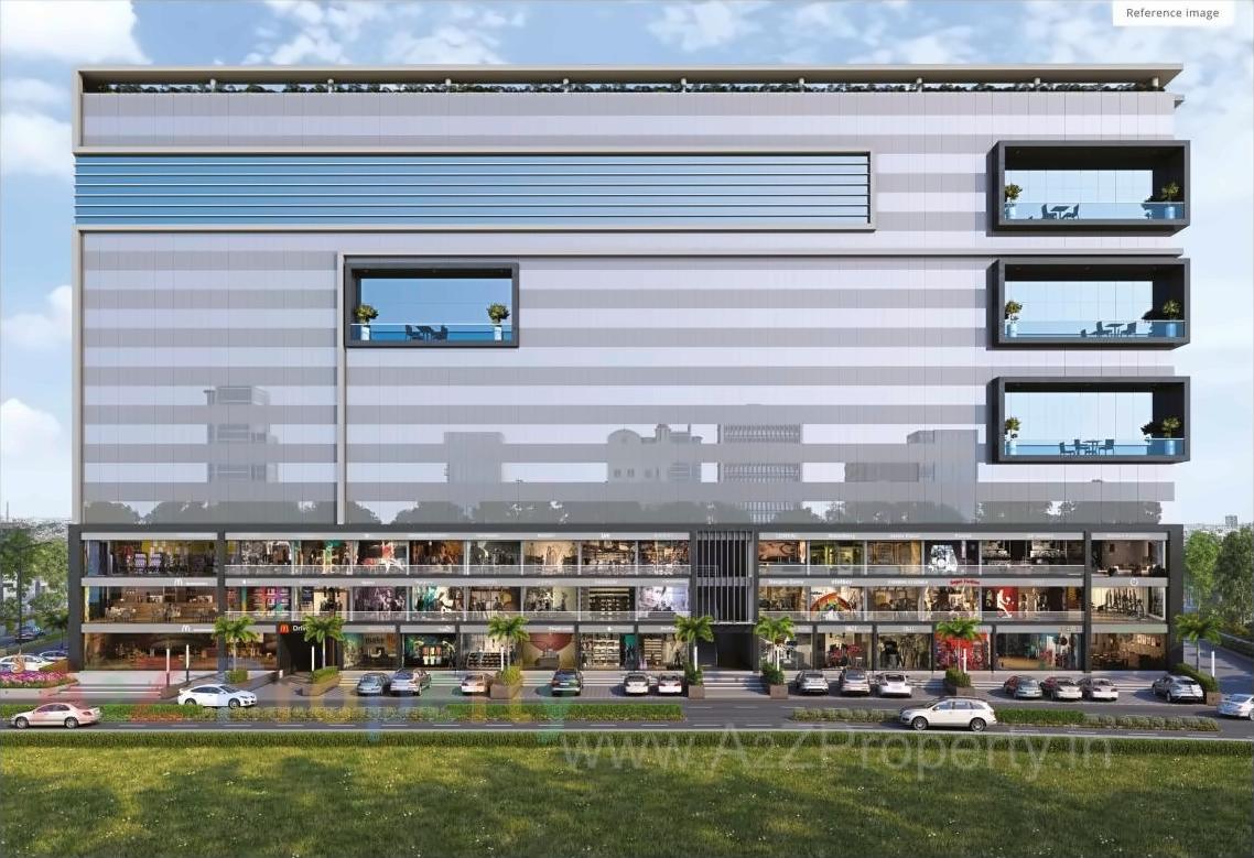 3D Elevation of real estate project Shivalik Satyamev located at Ambli, Ahmedabad, Gujarat