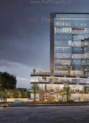 Elevation of real estate project Shivalik Sharda Harmony located at Ahmedabad, Ahmedabad, Gujarat