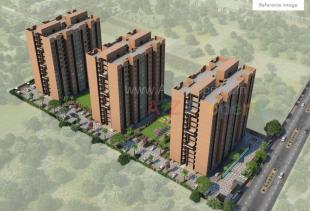 Elevation of real estate project Shivalik Sharda Park View located at Shela, Ahmedabad, Gujarat