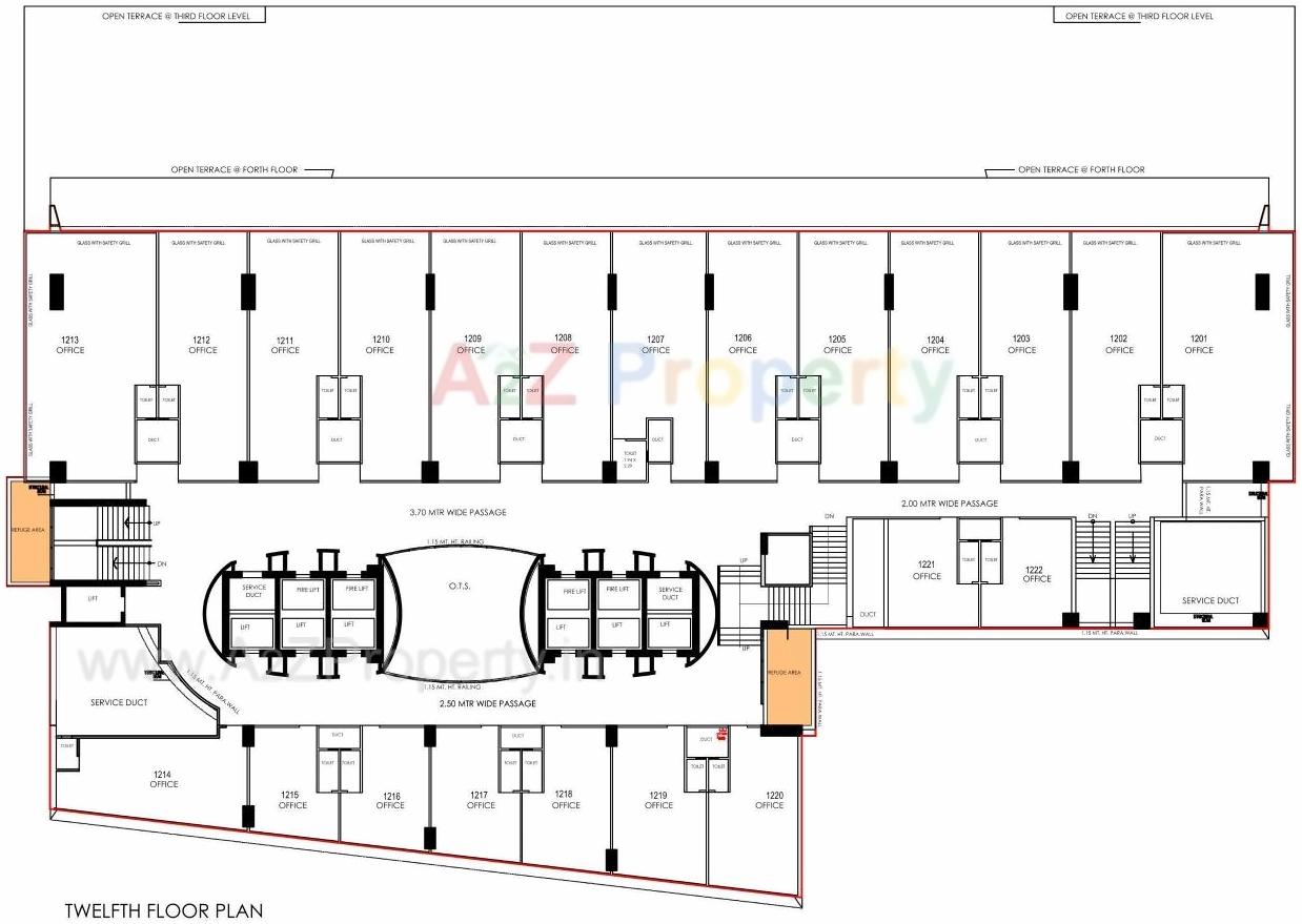 Layout of real estate project Shivalik Shilp Ii located at City, Ahmedabad, Gujarat