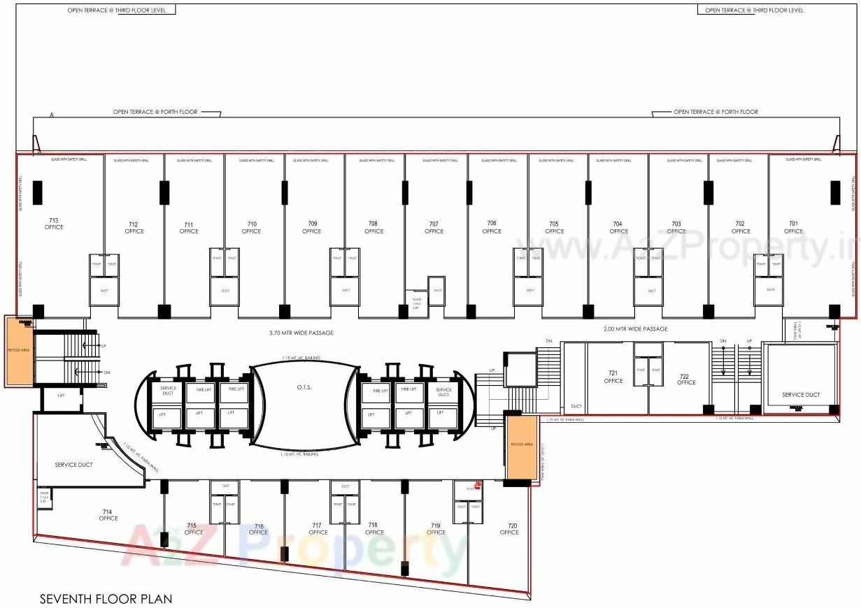 Layout of real estate project Shivalik Shilp Ii located at City, Ahmedabad, Gujarat