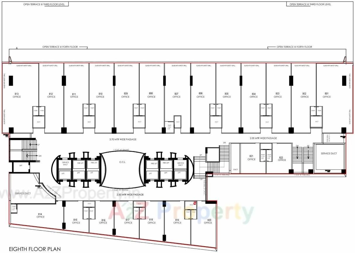 Layout of real estate project Shivalik Shilp Ii located at City, Ahmedabad, Gujarat