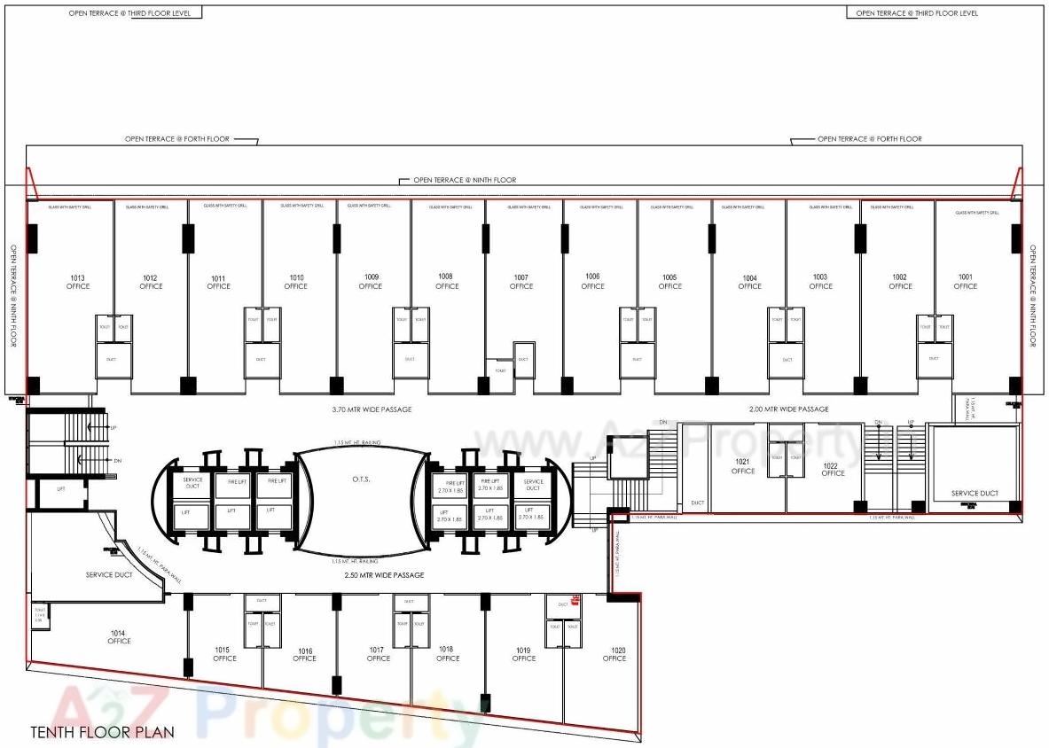 Layout of real estate project Shivalik Shilp Ii located at City, Ahmedabad, Gujarat