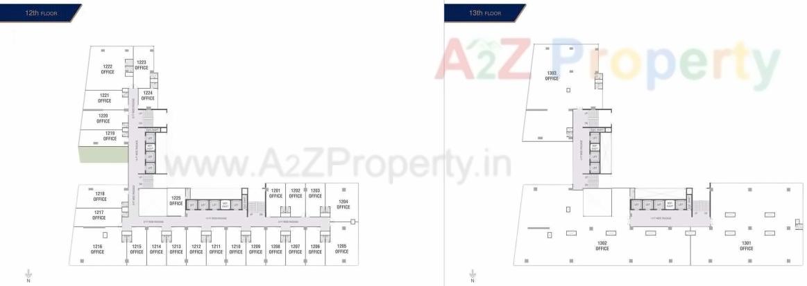 Layout of real estate project Shivalik Shilp located at Makarba, Ahmedabad, Gujarat