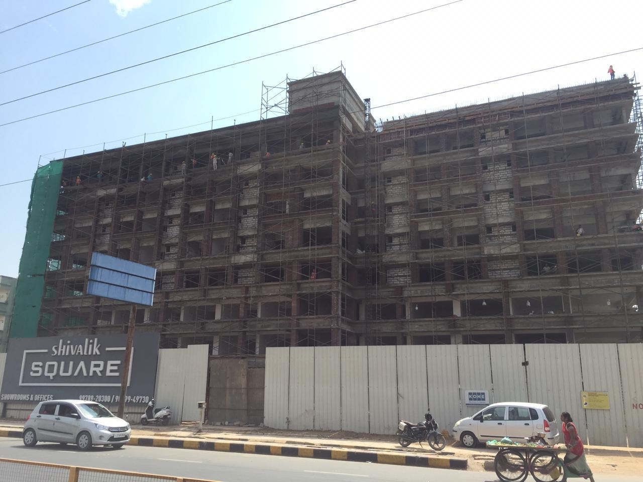 112685_const of real estate project Shivalik Square located at Vadaj, Ahmedabad, Gujarat