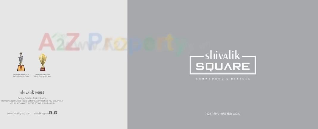  of real estate project Shivalik Square located at Vadaj, Ahmedabad, Gujarat