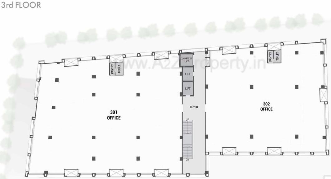 Layout of real estate project Shivalik Square located at Vadaj, Ahmedabad, Gujarat