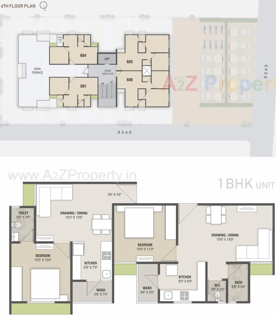 Layout of real estate project Shivam Avenue located at Maflipur, Ahmedabad, Gujarat