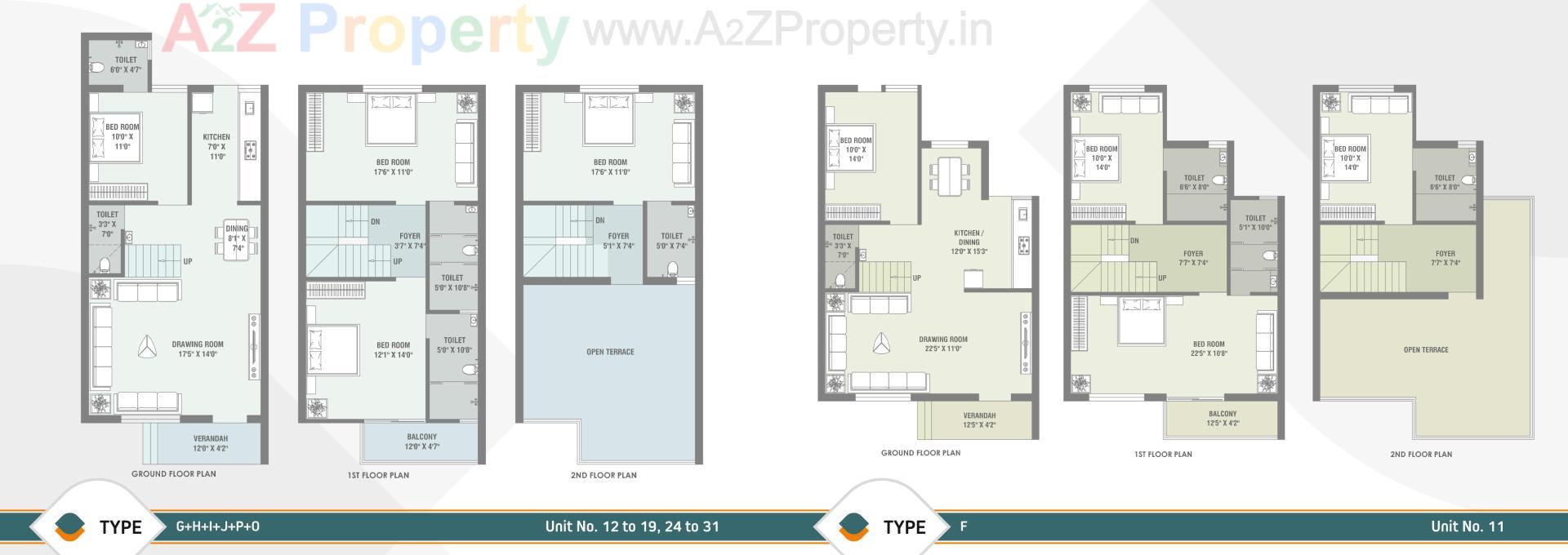 Layout of real estate project Shivam Bunglows located at Vatva, Ahmedabad, Gujarat