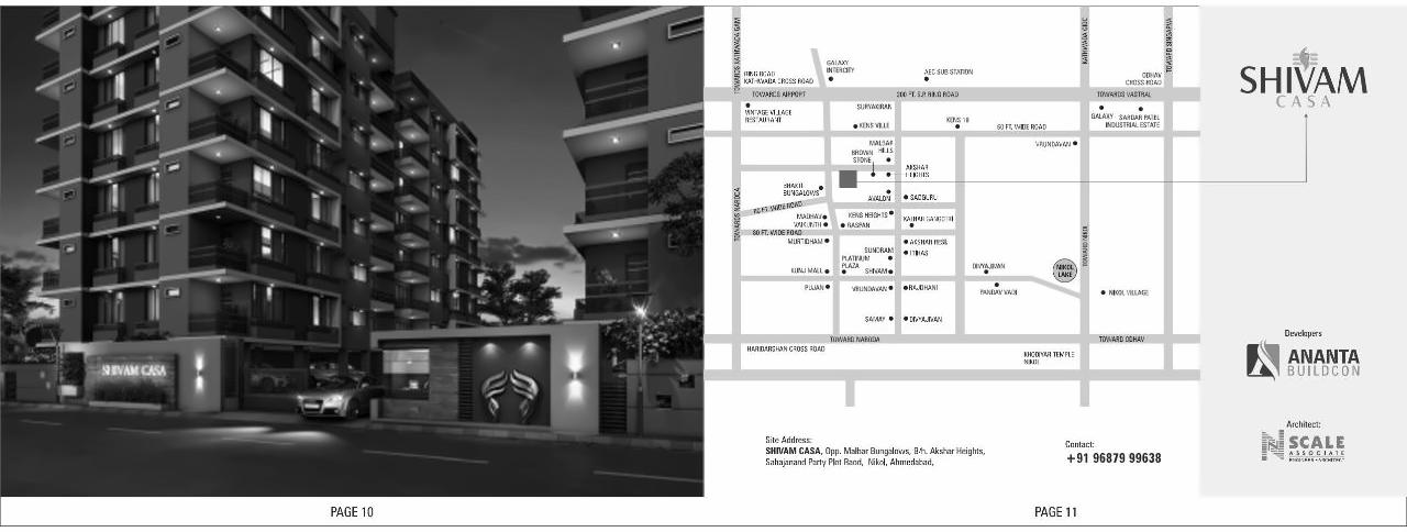  of real estate project Shivam Casa located at Nikol, Ahmedabad, Gujarat