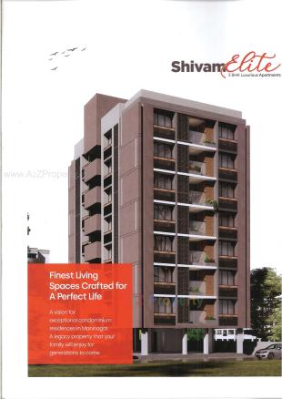 Elevation of real estate project Shivam Elite located at Rajpur-hirpur, Ahmedabad, Gujarat