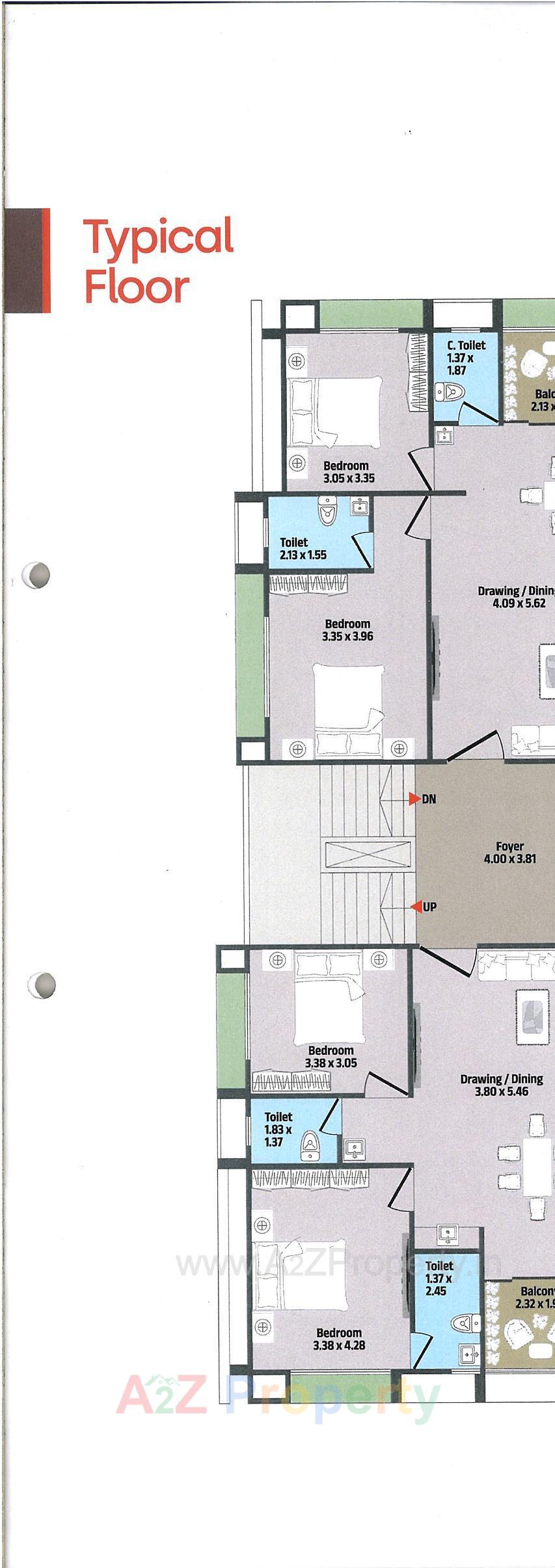 Layout of real estate project Shivam Elite located at Rajpur-hirpur, Ahmedabad, Gujarat