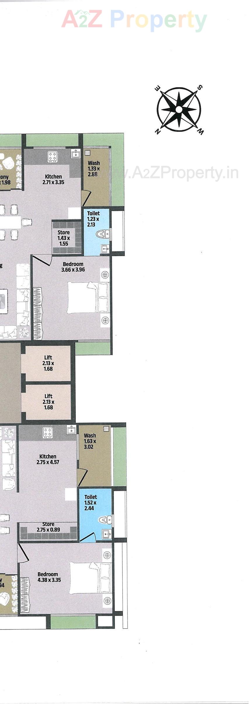 Layout of real estate project Shivam Elite located at Rajpur-hirpur, Ahmedabad, Gujarat