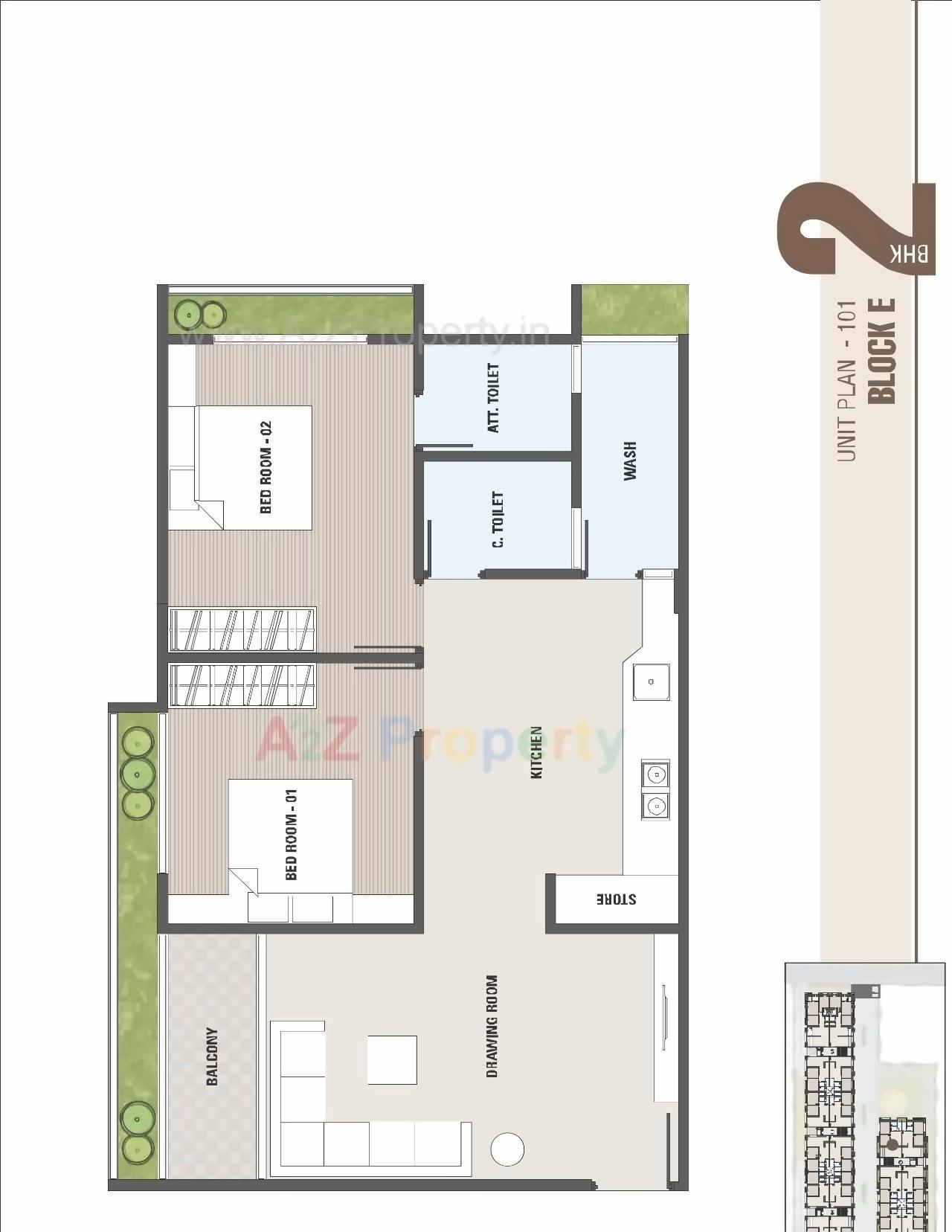 Layout of real estate project Shivam Grace located at Ghatlodia, Ahmedabad, Gujarat