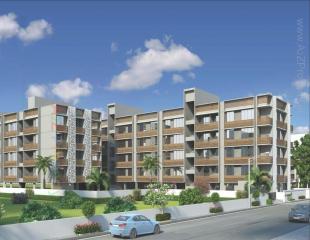 Elevation of real estate project Shivam Grace located at Ghatlodia, Ahmedabad, Gujarat
