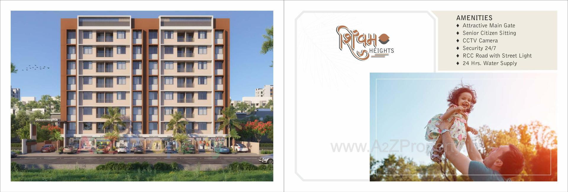  of real estate project Shivam Heights located at Laxmipura, Ahmedabad, Gujarat
