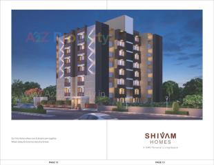 Elevation of real estate project Shivam Homes located at Sola, Ahmedabad, Gujarat