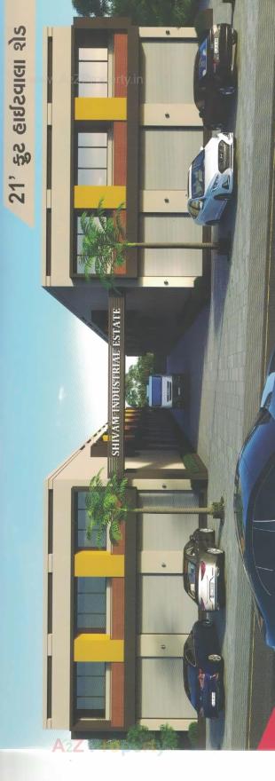 Elevation of real estate project Shivam Industrial Estate located at Kathwada, Ahmedabad, Gujarat