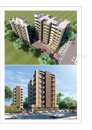 Elevation of real estate project Shivam Residency located at Hanspura, Ahmedabad, Gujarat