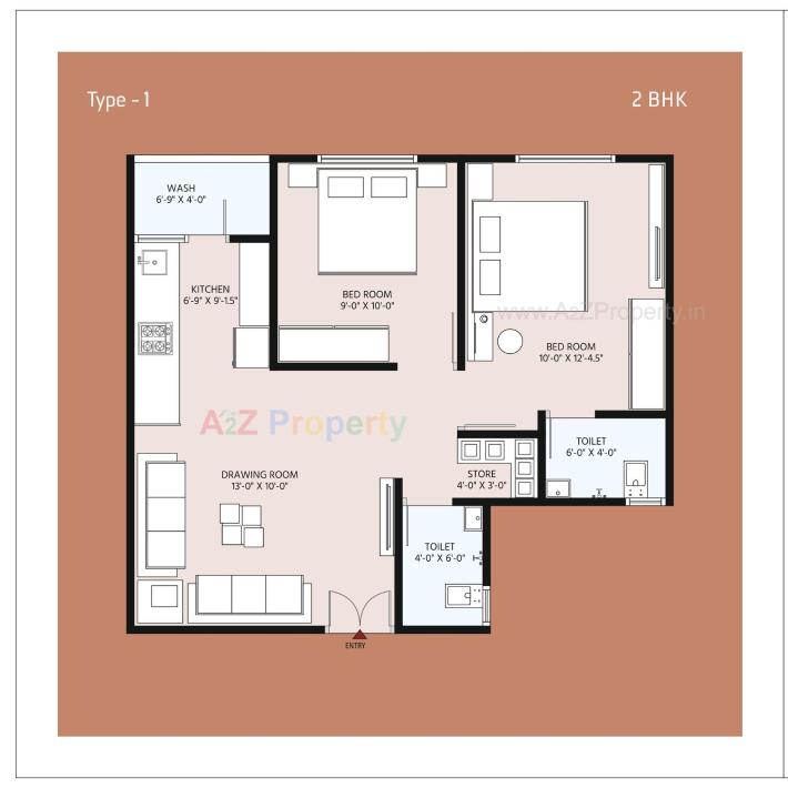 Shivam Residency 1 BHK & 2 BHK Flats at Narol, Ahmedaba
