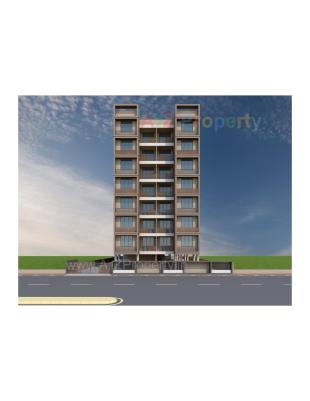 Elevation of real estate project Shivam Sky located at Ramol, Ahmedabad, Gujarat