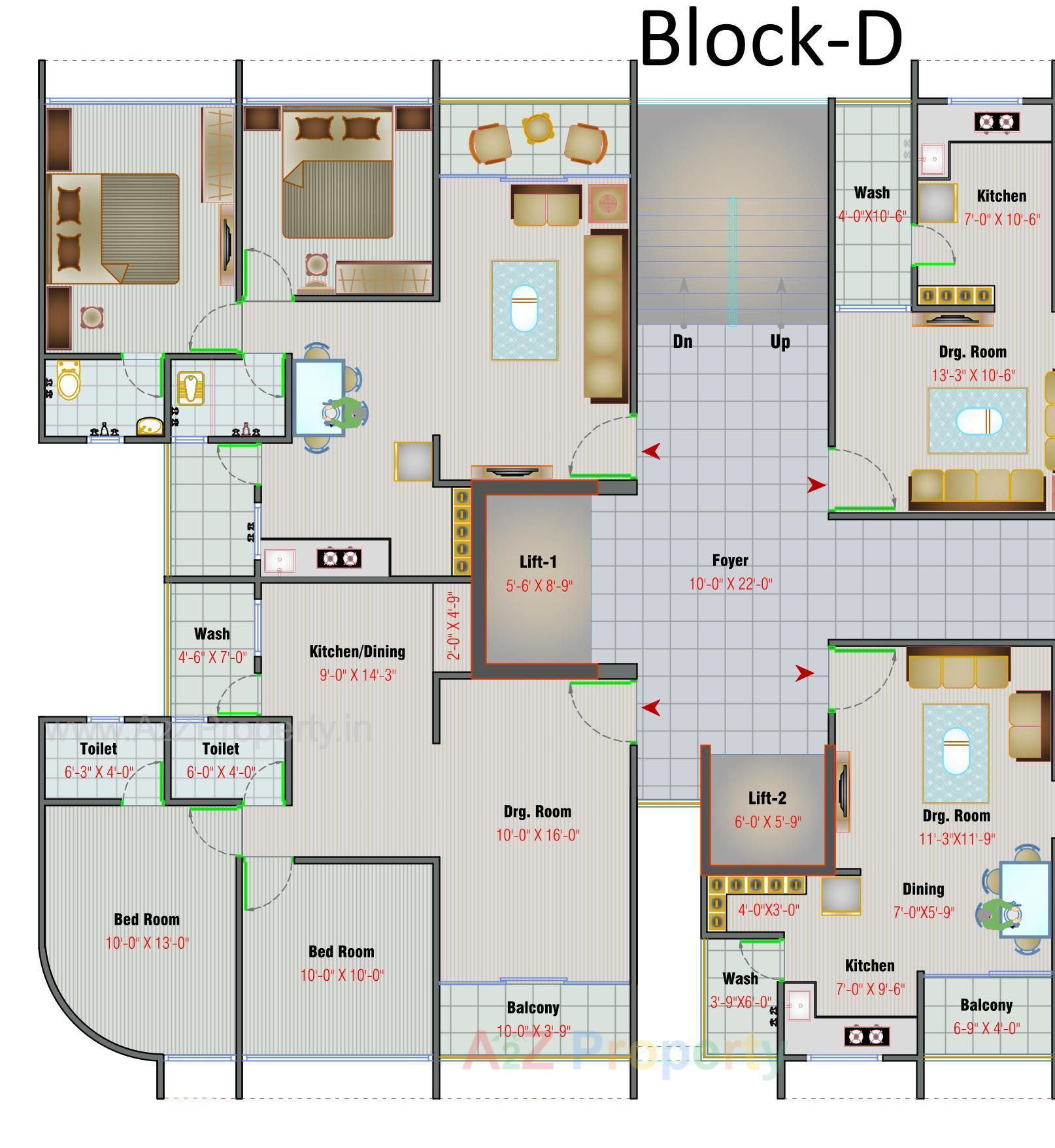 Layout of real estate project Shivam Vatika located at Vinzol, Ahmedabad, Gujarat