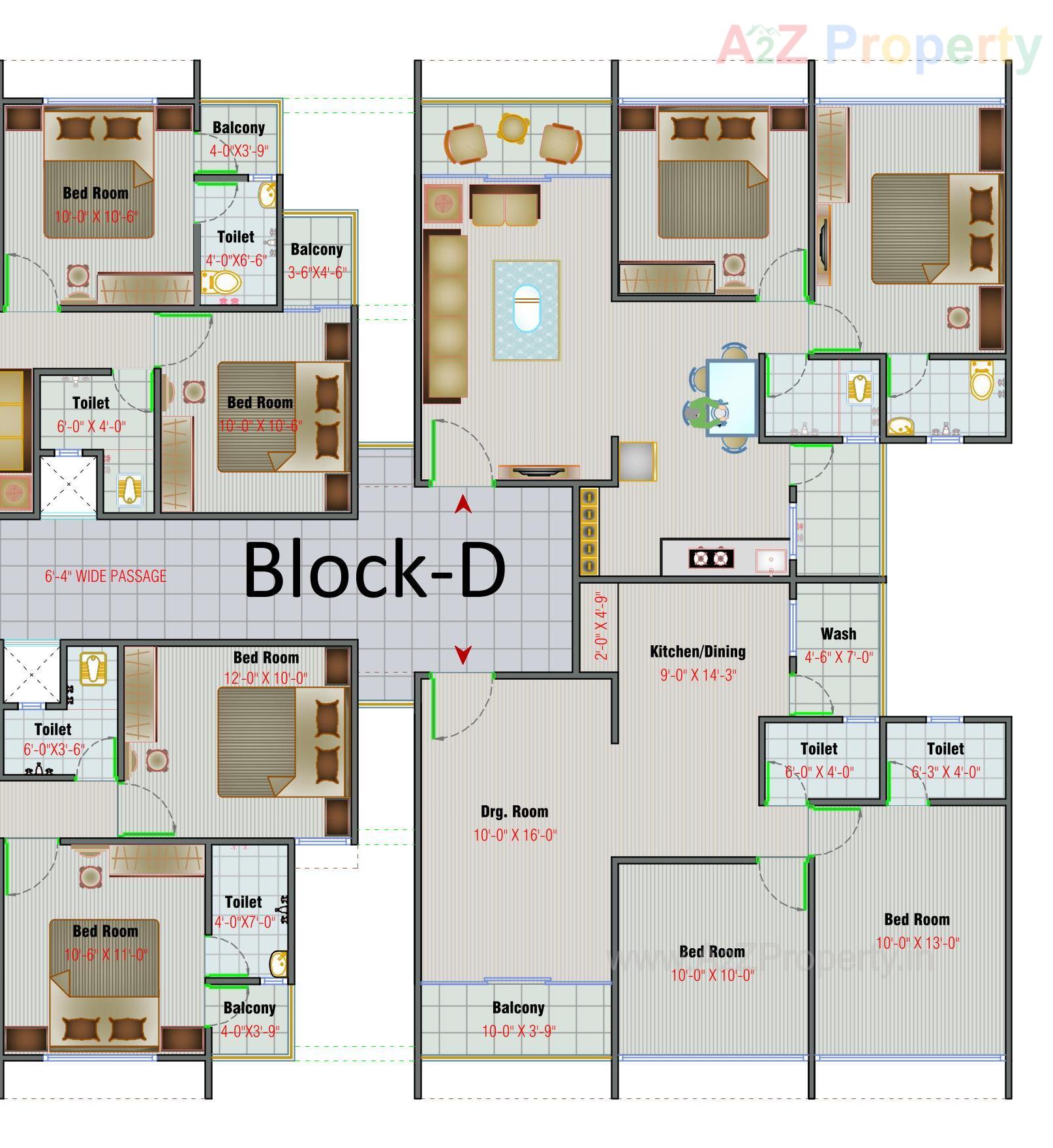 Layout of real estate project Shivam Vatika located at Vinzol, Ahmedabad, Gujarat