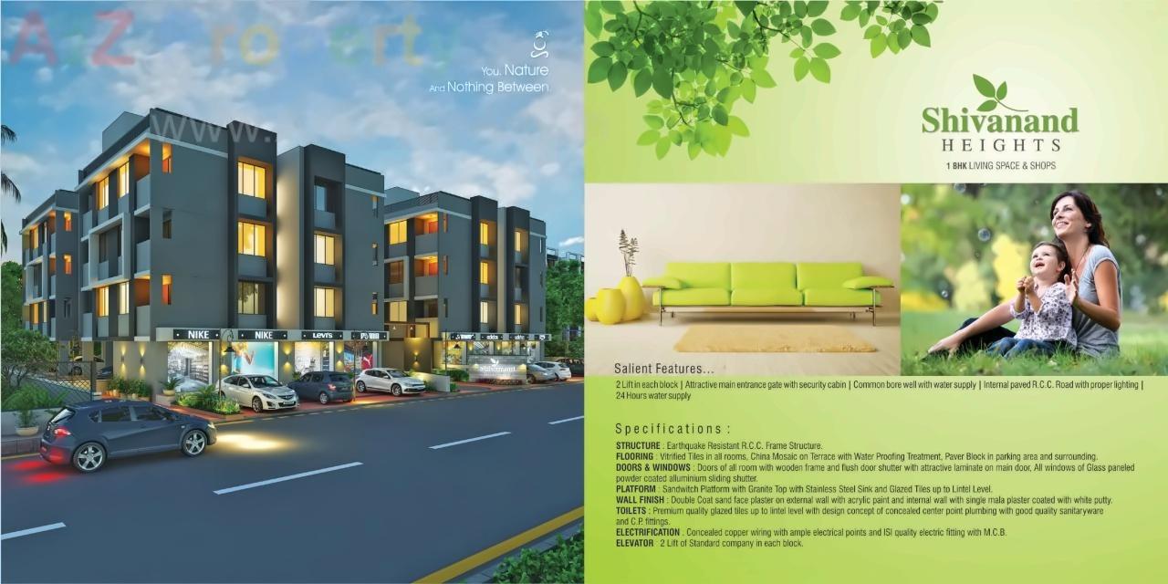  of real estate project Shivanand Heights located at Singrva, Ahmedabad, Gujarat