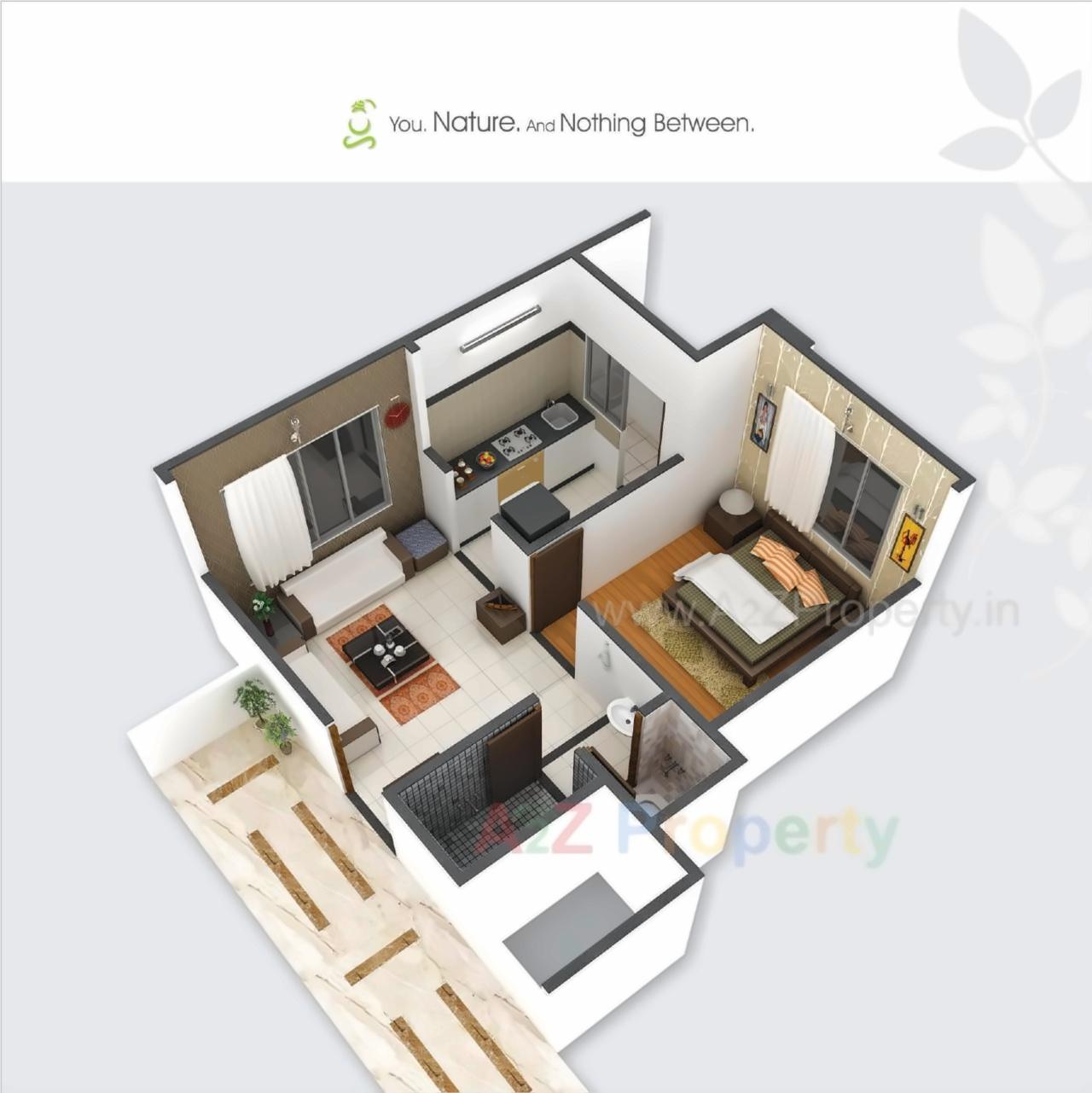 Layout of real estate project Shivanand Heights located at Singrva, Ahmedabad, Gujarat