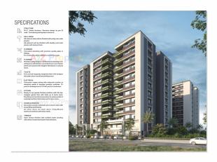 Elevation of real estate project Shivanand Opulence located at Chiloda, Ahmedabad, Gujarat