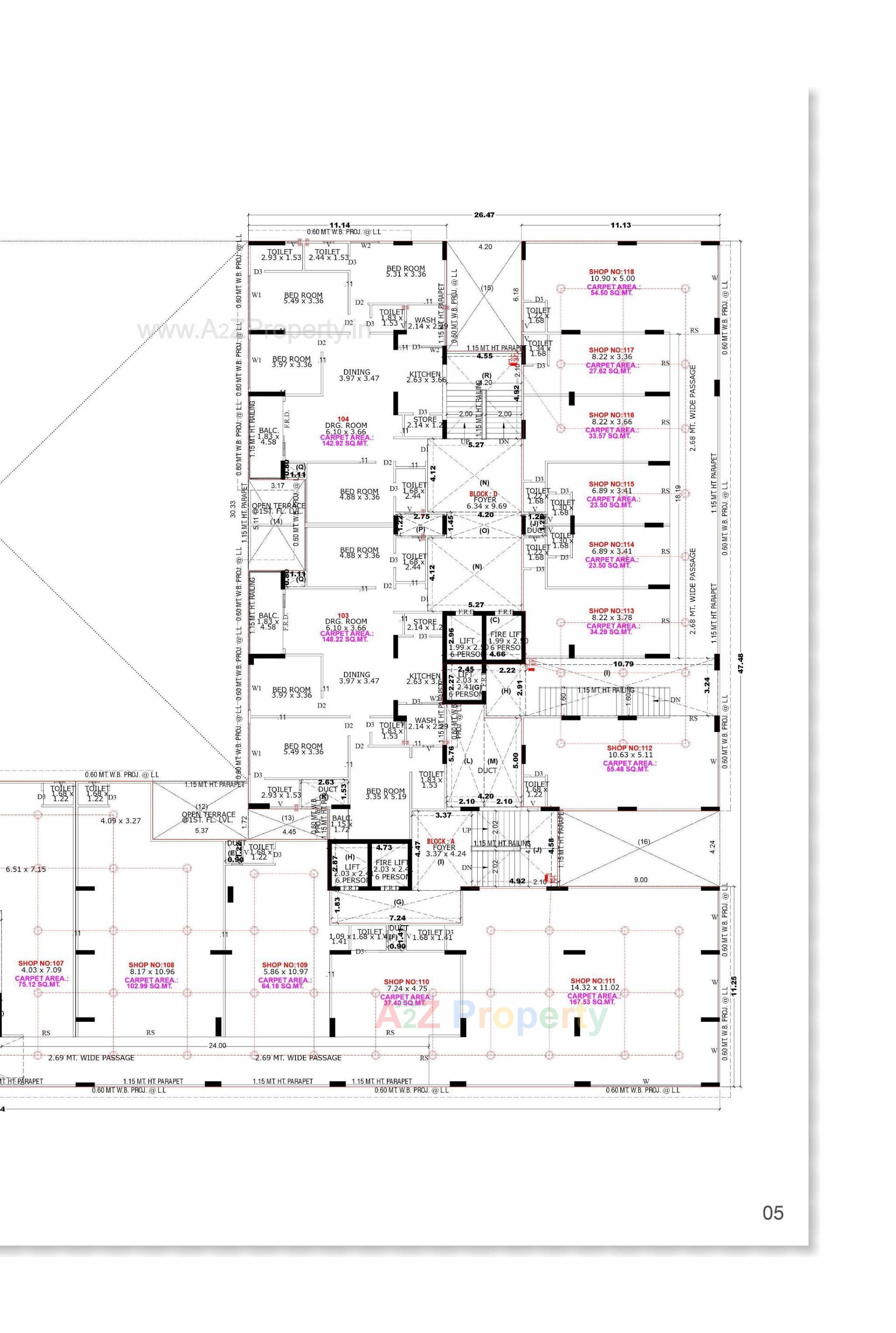 Layout of real estate project Shivanand Opulence located at Chiloda, Ahmedabad, Gujarat
