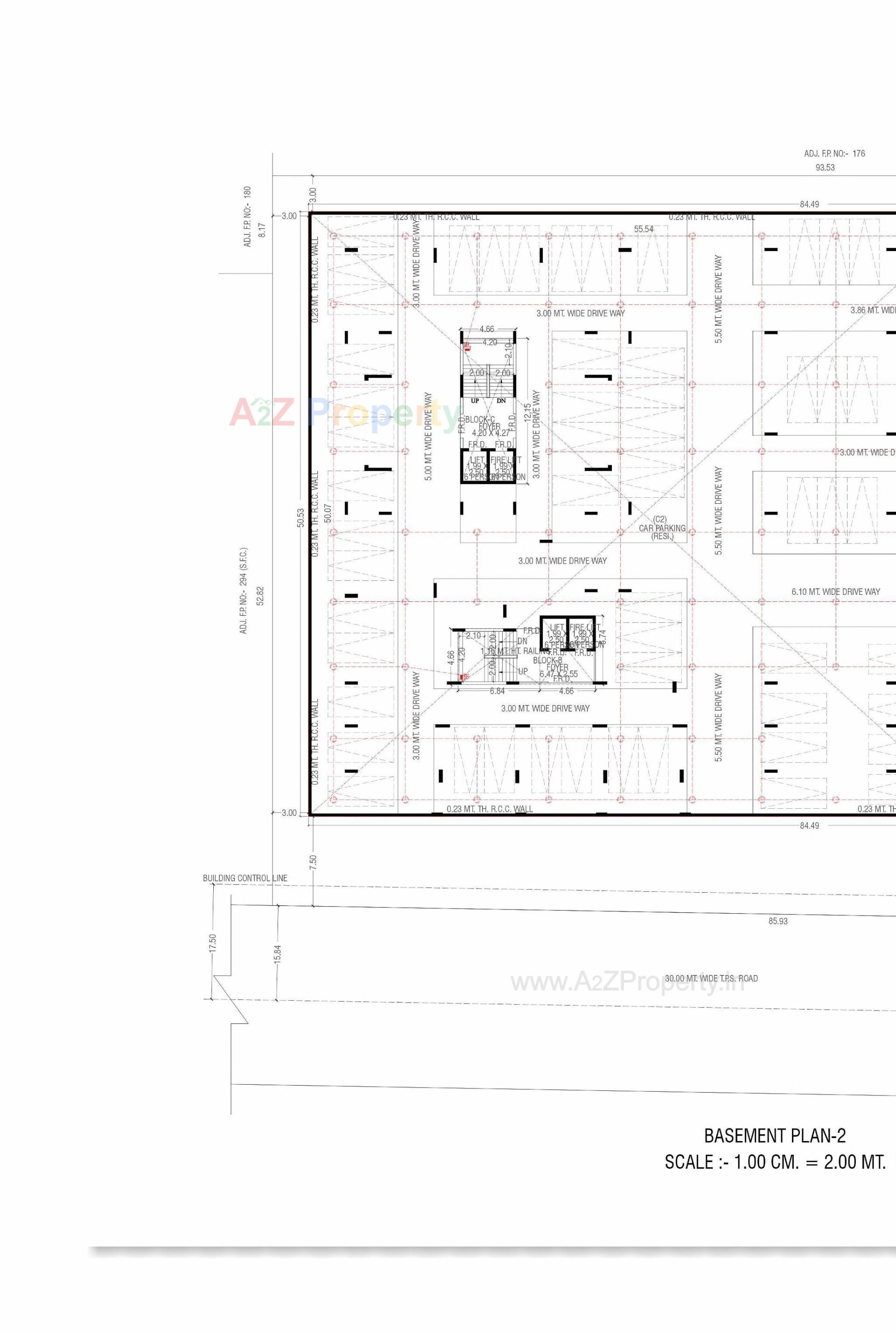 Layout of real estate project Shivanand Opulence located at Chiloda, Ahmedabad, Gujarat