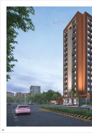 Elevation of real estate project Shivansh Scarlet located at Kathwada, Ahmedabad, Gujarat