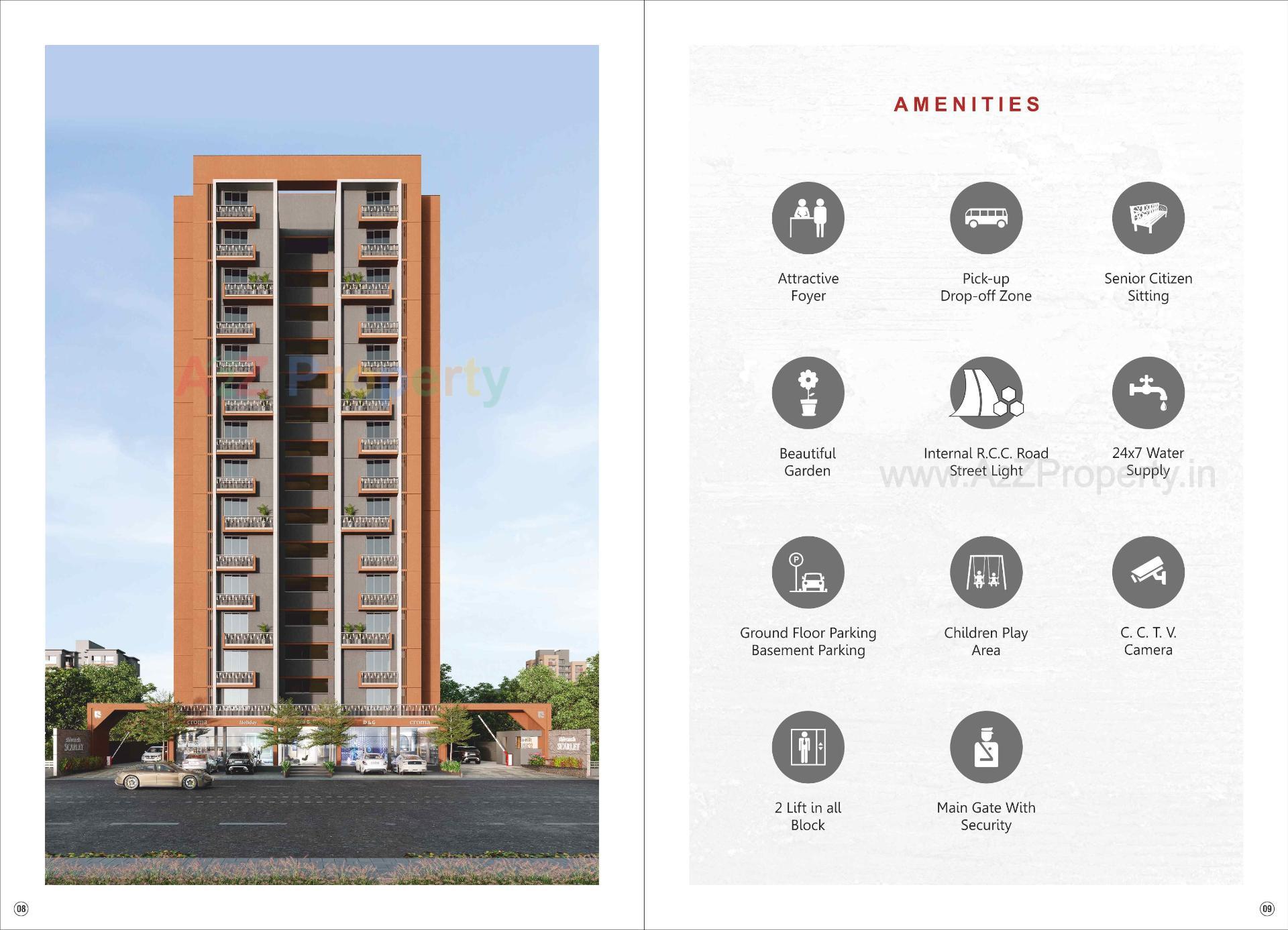  of real estate project Shivansh Scarlet located at Kathwada, Ahmedabad, Gujarat