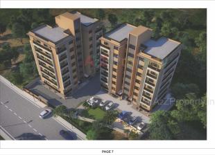 Elevation of real estate project Shivansh Signature located at Chandkheda, Ahmedabad, Gujarat