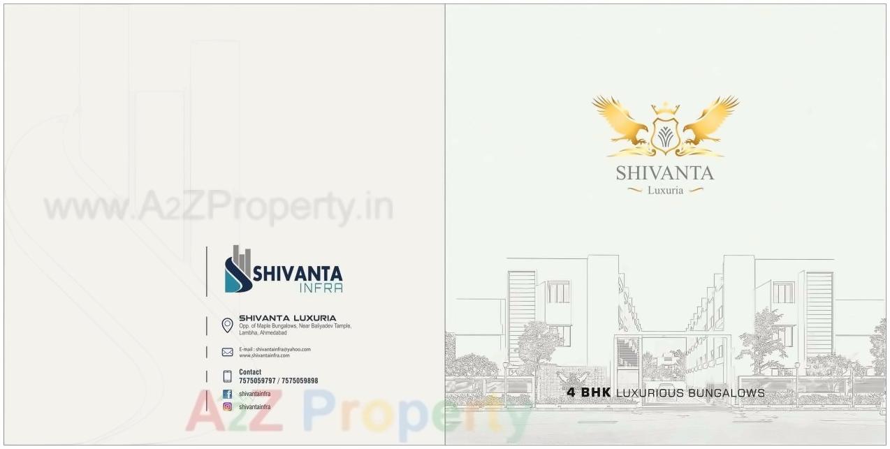  of real estate project Shivanta Luxuria located at Ahmedabad, Ahmedabad, Gujarat
