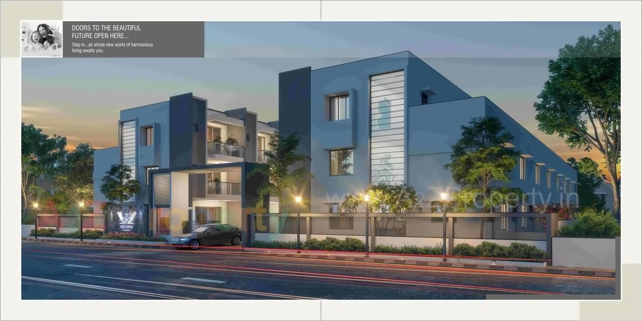 3D Elevation of real estate project Shivanta Luxuria located at Ahmedabad, Ahmedabad, Gujarat