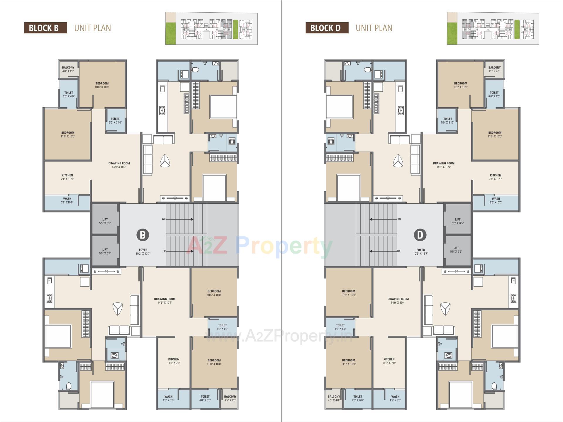 Layout of real estate project Shivanta Sky located at Hanspura, Ahmedabad, Gujarat