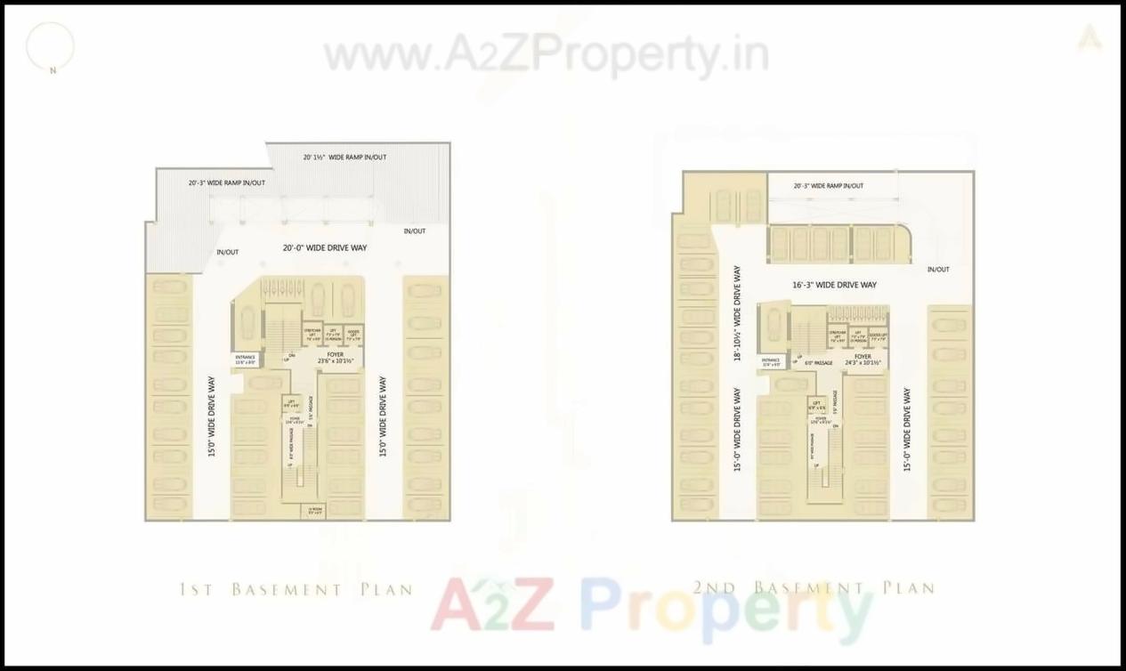 Layout of real estate project Shivarth located at Bodakdev, Ahmedabad, Gujarat
