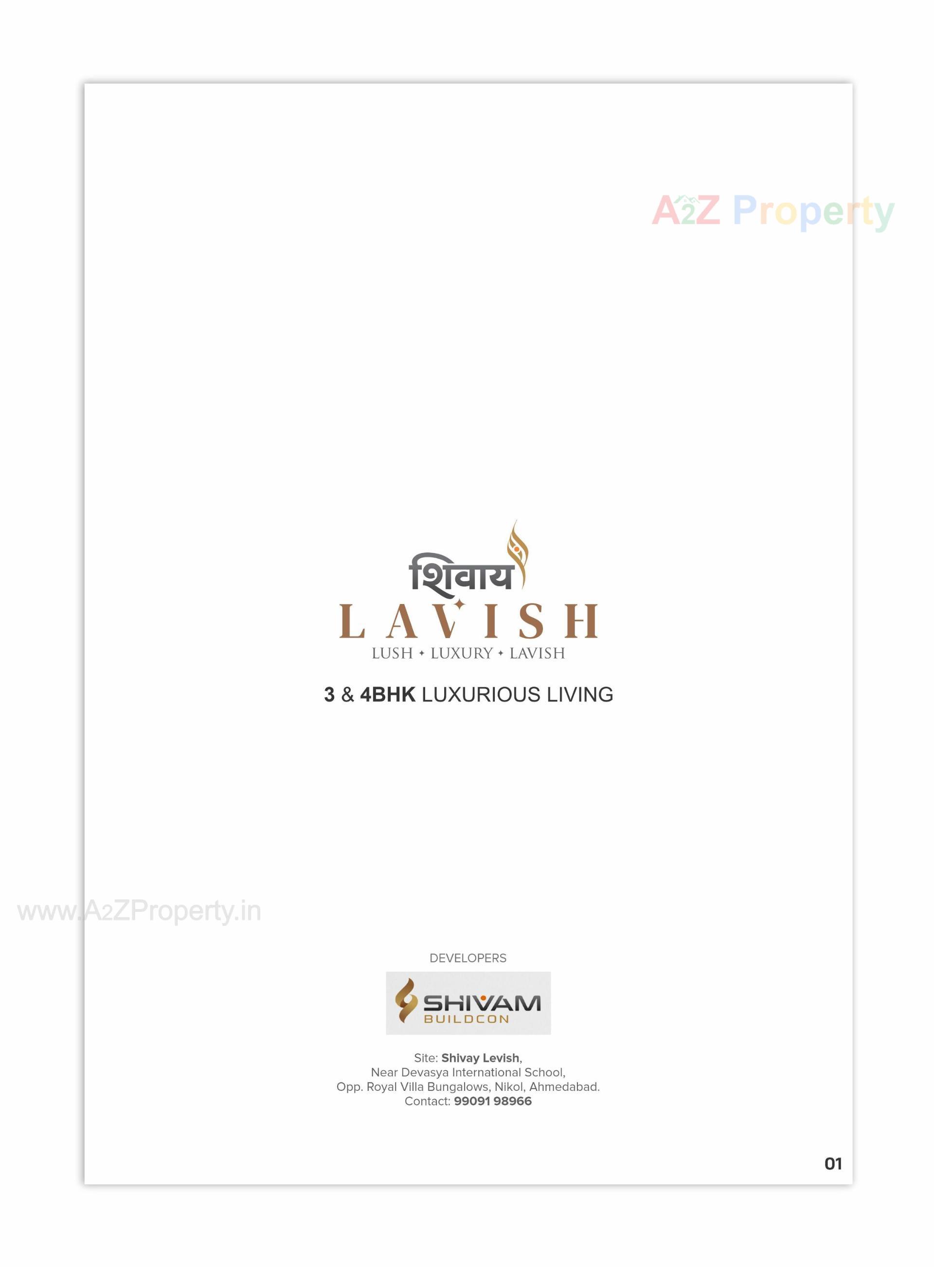  of real estate project Shivay Lavis located at Nikol, Ahmedabad, Gujarat