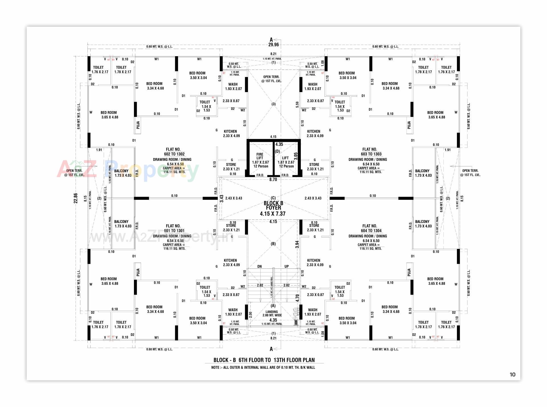 Layout of real estate project Shivay Lavis located at Nikol, Ahmedabad, Gujarat